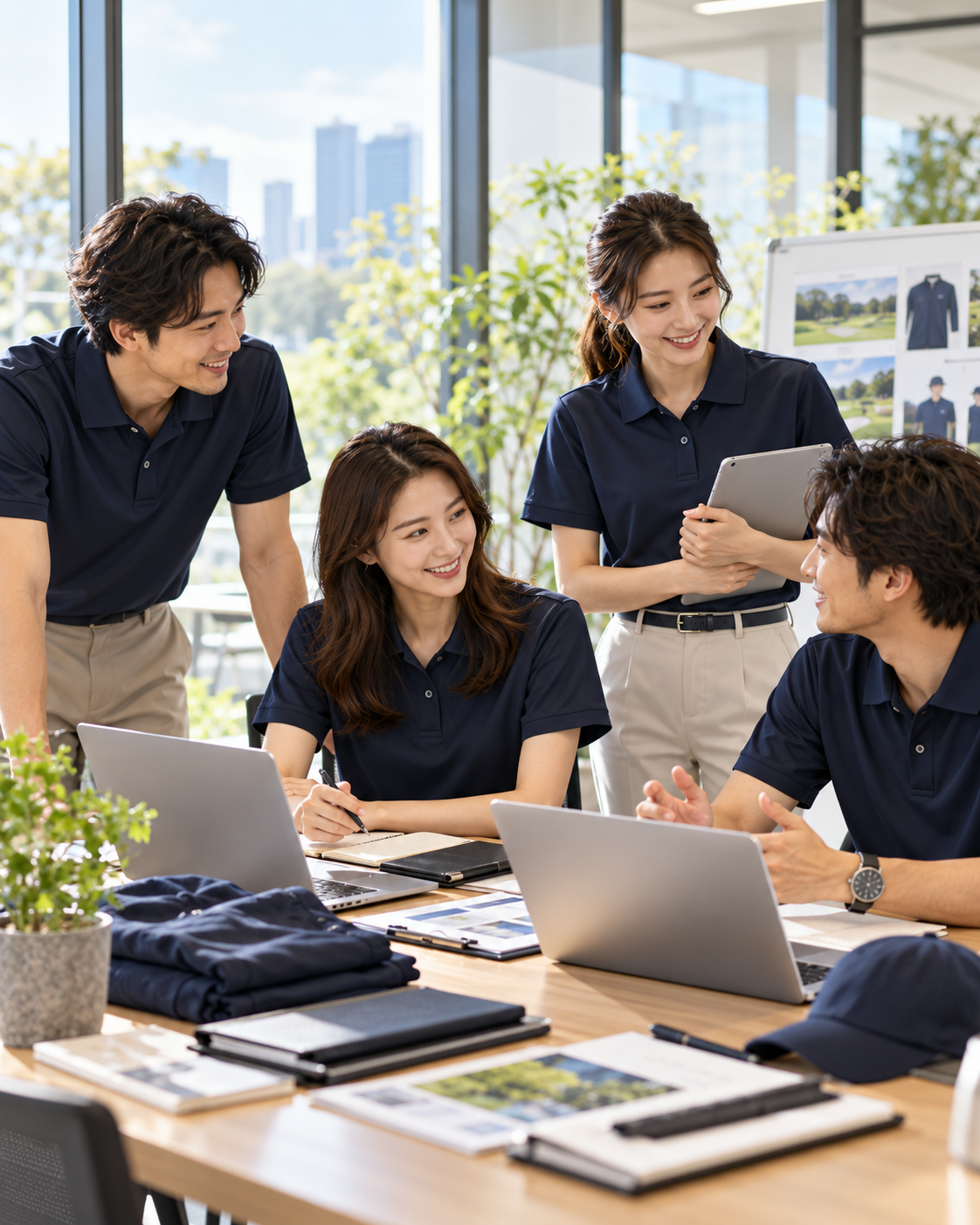 商社・卸向けの商品確認とアパレル商談